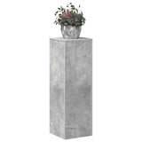 Vidaxl plantenstandaard 33x33x100 cm bewerkt hout betongrijs