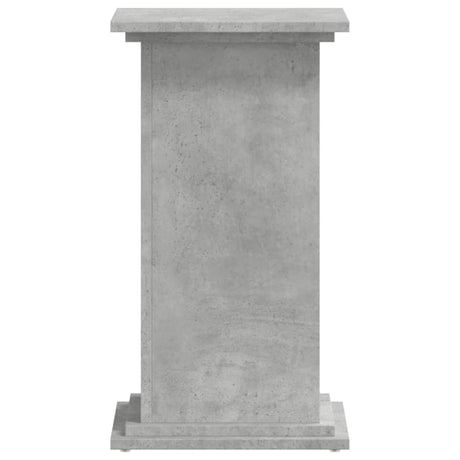 Vidaxl plantenstandaard 33x33x60 cm bewerkt hout betongrijs