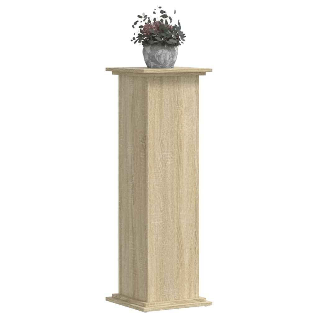 VidaXL Plant Standard 33x33x100 cm processed wood Sonoma Oak colored