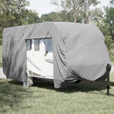 Vidaxl caravanhoes 550x250x220 cm vliesvlies grijs