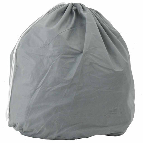 Vidaxl paardentrailerhoes 376x168x240 cm vliesvlies grijs