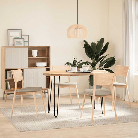 Vidaxl haarnadelpoten voor console tafel 4 st 72 cm massief staal zwart