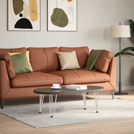 Vidaxl haarnadelpoten voor salontafel 4 st 30 cm massief staal wit