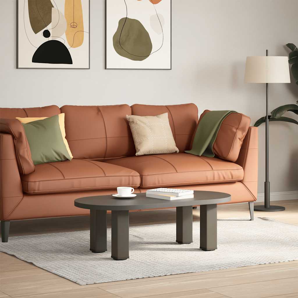 Vidaxl salontafelpoten 4 st 42-44 cm staal naturel