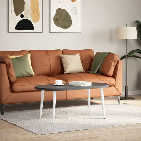 Vidaxl salontafelpoten conische vorm 4 st 42-43 cm staal wit