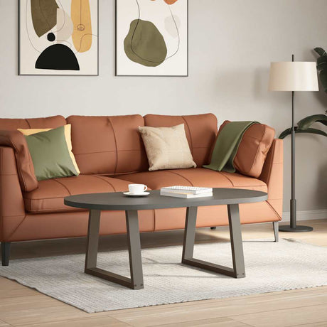 Vidaxl salontafelpoten 2 st v-vormig 70x(42-43,3) cm staal naturel