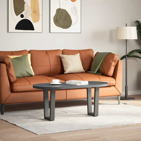 Vidaxl salontafelpoten 2 st v-vormig 38x(42-43,3) cm staal antraciet