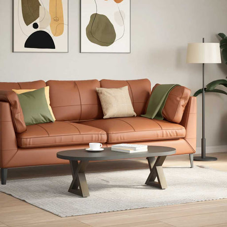 Vidaxl salontafelpoten 2 st 40x(30-31,3) cm staal naturel