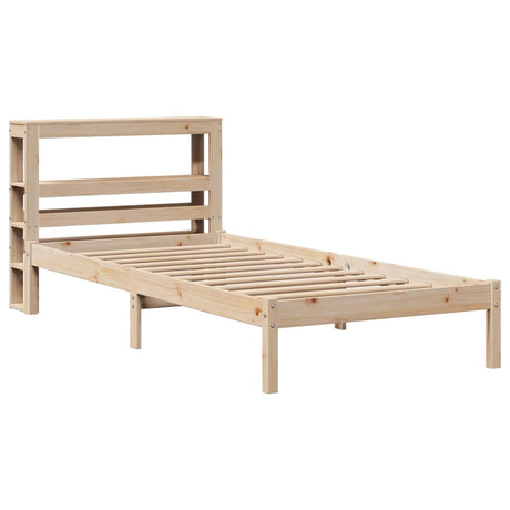 Vidaxl bedframe zonder matras massief grenenhout 75x190 cm