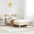 Vidaxl bedframe zonder matras massief grenenhout 75x190 cm