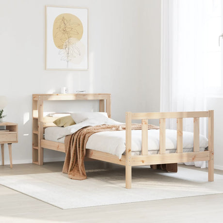 Vidaxl bedframe zonder matras massief grenenhout 90x190 cm