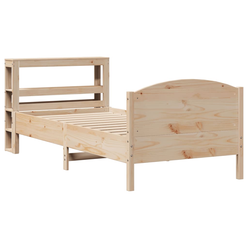Vidaxl bedframe zonder matras massief grenenhout 75x190 cm