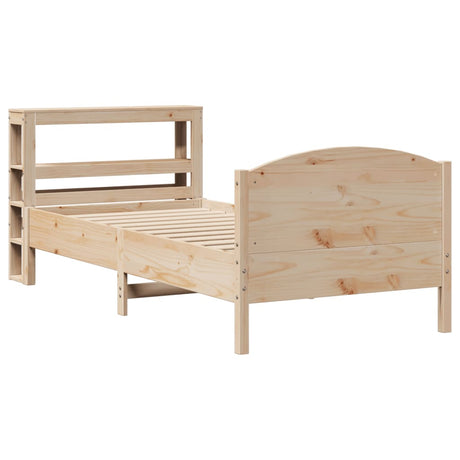 Vidaxl bedframe zonder matras massief grenenhout 75x190 cm