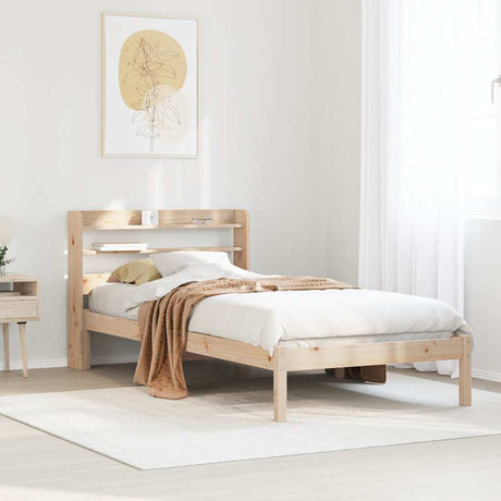Vidaxl bedframe zonder matras massief grenenhout 90x200 cm