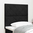 Vidaxl led hoofdbord zwart 100 cm fluweel