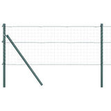 Vidaxl afrasteringspaal 26 pcs groen 3,2 x 3,2 x 100 cm