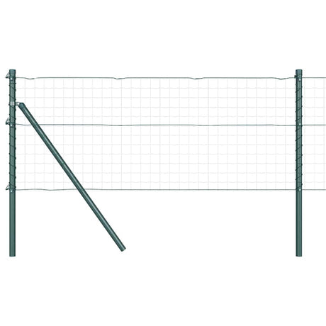 Vidaxl afrasteringspaal 26 pcs groen 3,2 x 3,2 x 120 cm