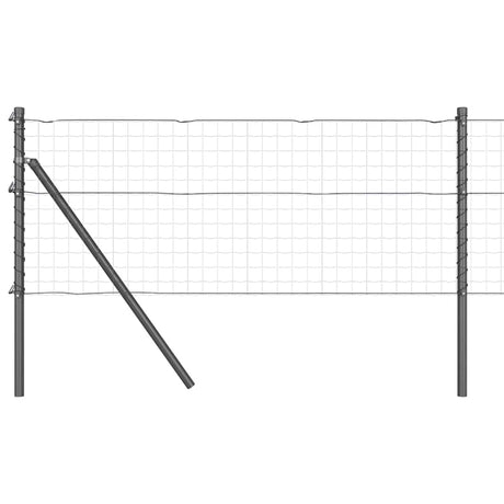 Vidaxl afrasteringspaal 26 pcs grijs 3,2 x 3,2 x 120 cm