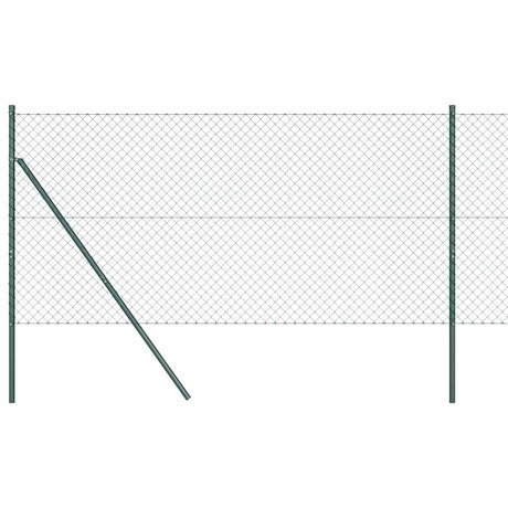 Vidaxl afrasteringspaal groen 10 x 1,5 m (40 x 40 mm gaas)