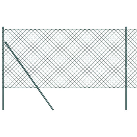 Vidaxl afrasteringspaal groen 10 x 1,4 m (60 x 60 mm gaas)