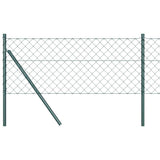 Vidaxl afrasteringspaal groen 25 x 0,4 m (60 x 60 mm gaas)