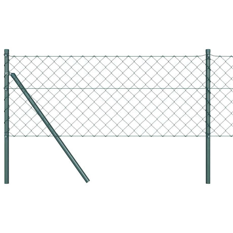 Vidaxl afrasteringspaal groen 25 x 0,6 m (60 x 60 mm gaas)