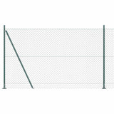 Vidaxl afrasteringspaal groen 10 x 1,4 m (40 x 40 mm gaas)