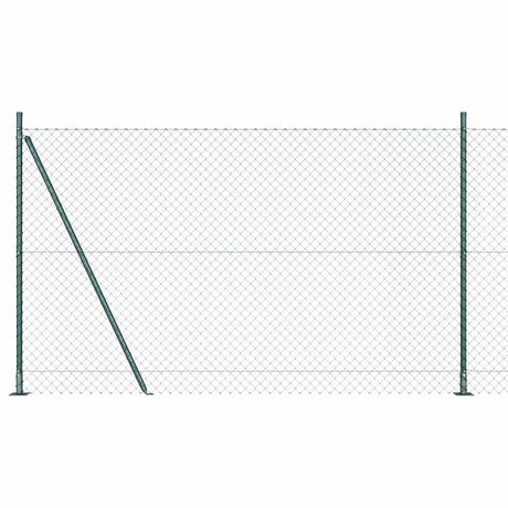 Vidaxl afrasteringspaal groen 10 x 1,5 m (40 x 40 mm gaas)