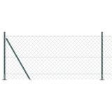 Vidaxl afrasteringspaal groen 10 x 0,8 m (60 x 60 mm gaas)
