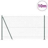 Vidaxl afrasteringspaal groen 10 x 1,2 m (60 x 60 mm gaas)