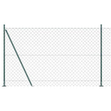 Vidaxl afrasteringspaal groen 10 x 1,6 m (60 x 60 mm gaas)