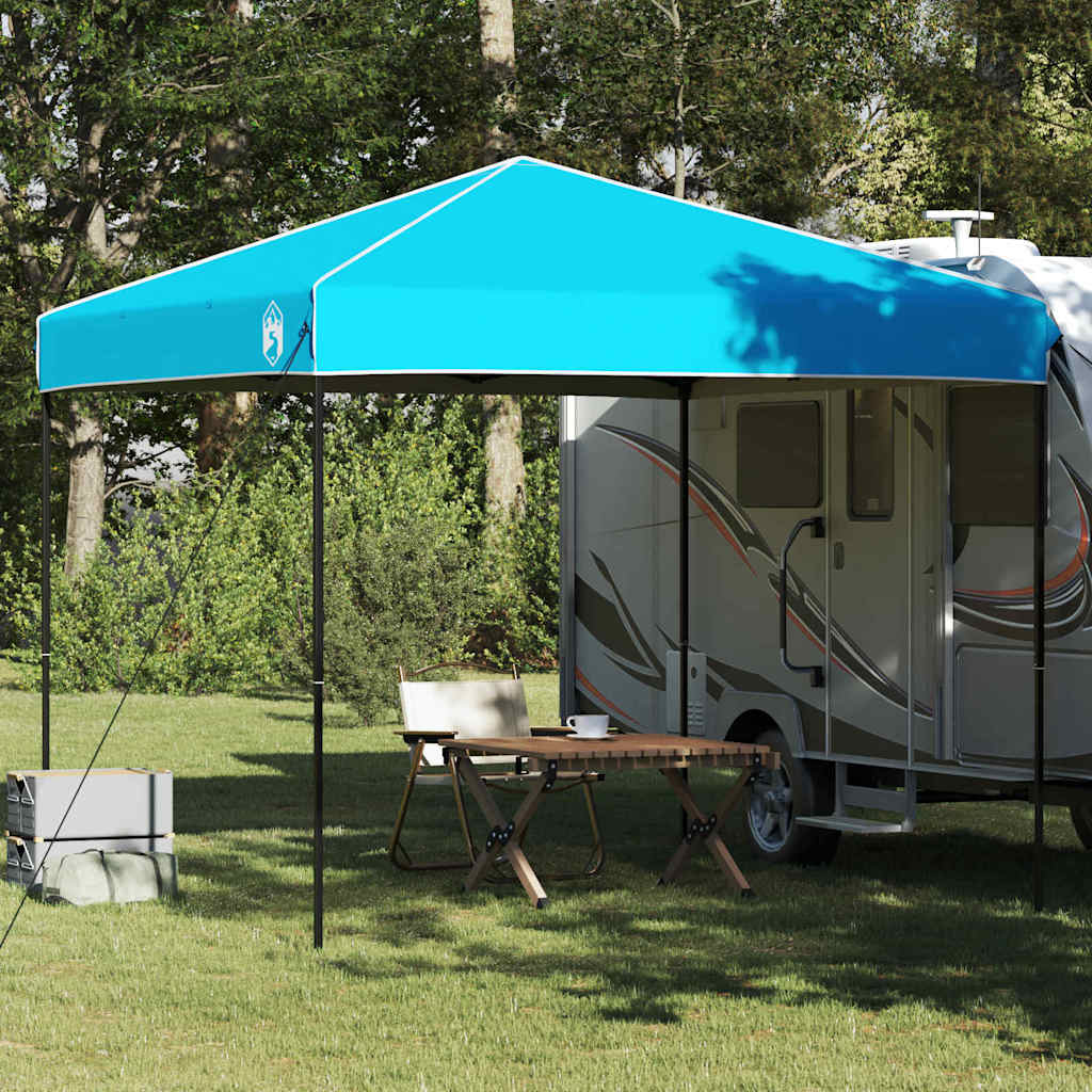 Vidaxl luifeltent 243 x 243 x 251 cm blauw stof