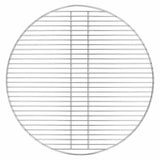 Vidaxl barbecuerooster zilver 57 x 57 cm roestvrij staal