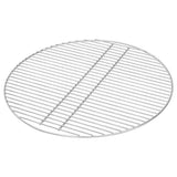 Vidaxl barbecuerooster zilver 57 x 57 cm roestvrij staal