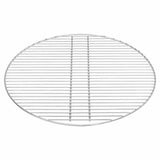 Vidaxl barbecuerooster zilver 57 x 57 cm roestvrij staal