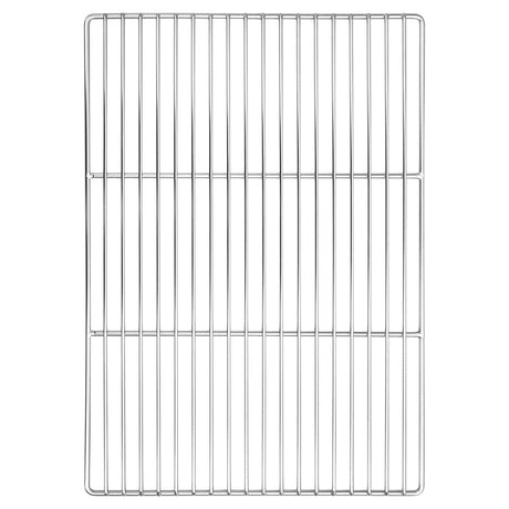 Vidaxl grillrooster zilver 50 x 35 cm roestvrij staal