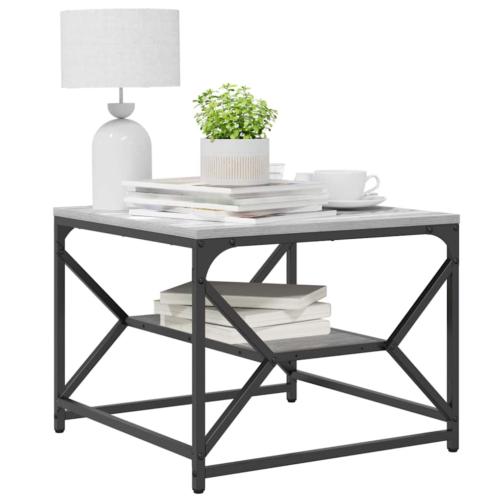 Vidaxl salontafel grijs sonoma 51 x 50 x 40 cm