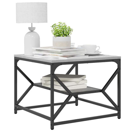 Vidaxl salontafel grijs sonoma 51 x 50 x 40 cm