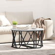 Vidaxl salontafel grijs sonoma 80 x 80 x 42 cm