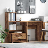 Vidaxl ladenkast 55 x 45 x 31 cm oudhout