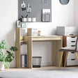 Vidaxl bureau sonoma eiken bewerkt hout 100 x 40 x 90 cm