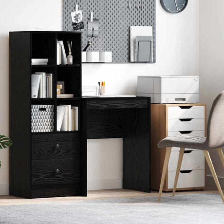 Vidaxl bureau zwart eiken 60 x 40 x 76 cm