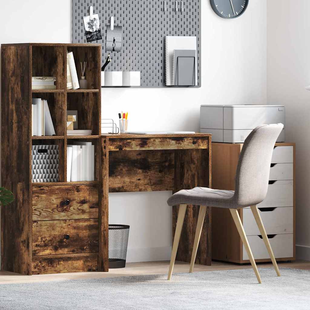 Vidaxl bureau gerookt eiken 70 x 40 x 76 cm