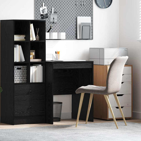 Vidaxl bureau zwart eiken 60 x 50 x 76 cm