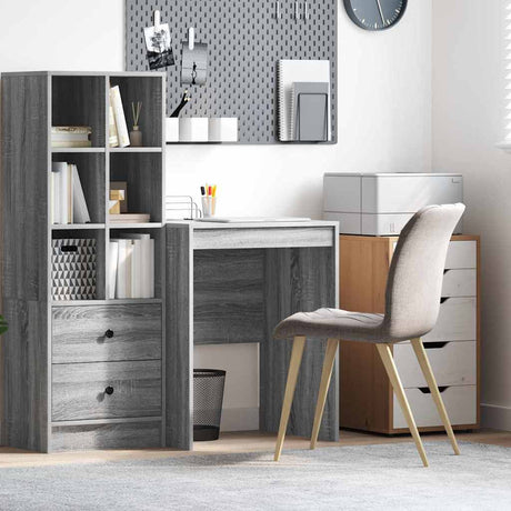 Vidaxl bureau grijs sonoma 60 x 50 x 76 cm