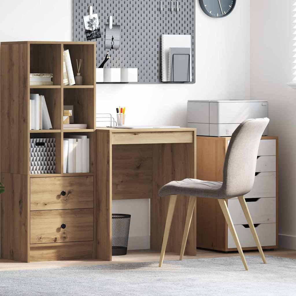 Vidaxl bureau artisan eiken 60 x 50 x 76 cm