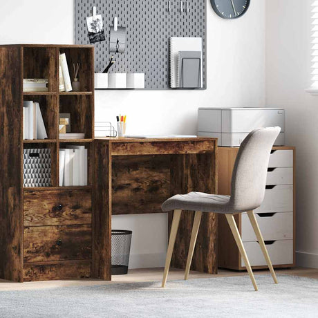 Vidaxl bureau gerookt eiken 70 x 50 x 76 cm