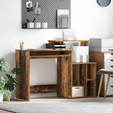 Vidaxl bureau oud hout 120,5 x 44 x 88,5 cm bewerkt hout