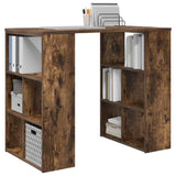 Vidaxl bureau gerookt eiken bewerkt hout 90 x 50 x 75 cm