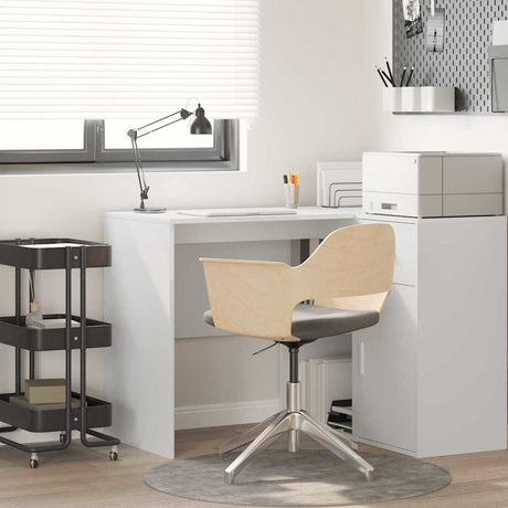 Vidaxl bureau wit bewerkt hout 102 x 50 x 75 cm